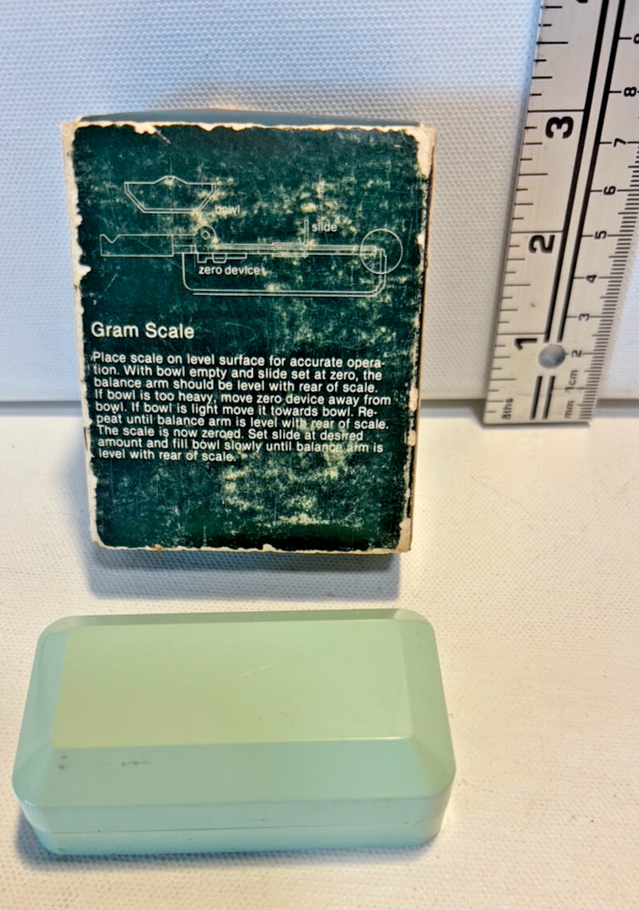 Vintage Deering Gram Scale and Random Mini-Spoons