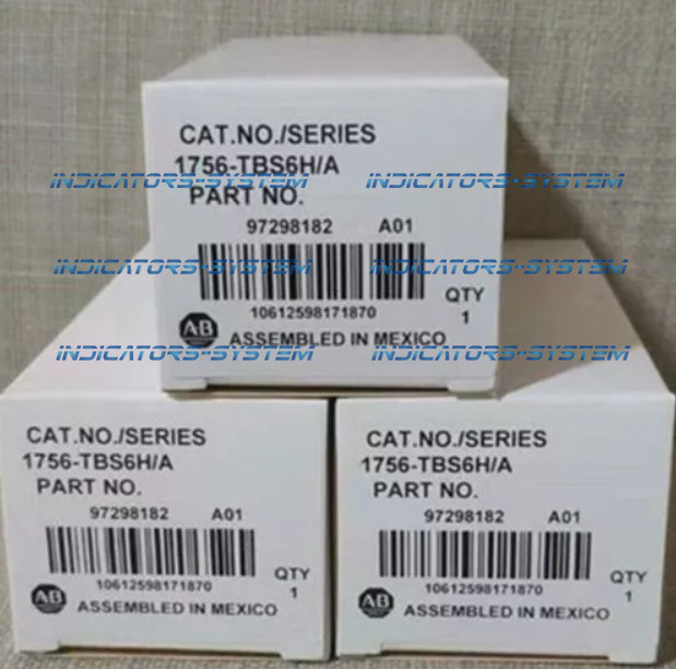 New Allen-Bradley  1756-TBS6H /A PLC Module Terminal Block 1756TBS6H