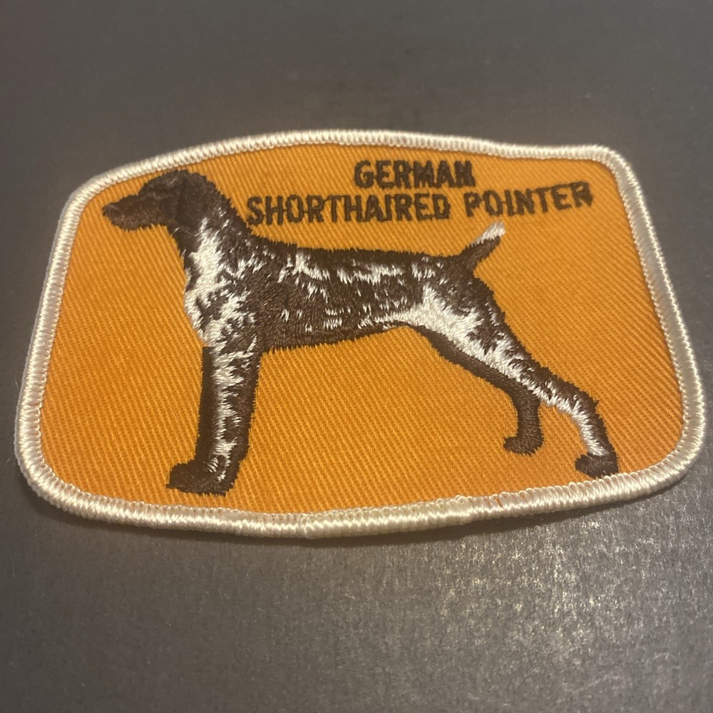 VTG GERMAN SHORTHAIRED POINTER Sew On Dog Patch