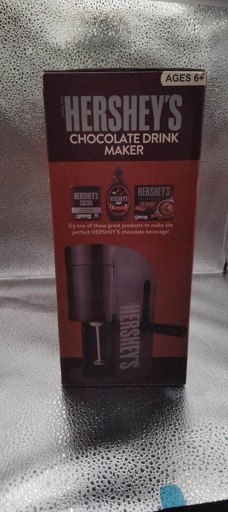 Hershey's Chocolate Drink Maker Hot/Cold Drinks Includes Cups FB39508 NEW