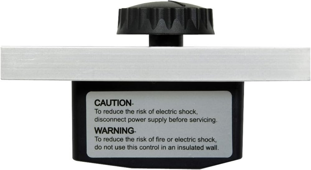 Variable Speed Control Rotary Switch On/Off Controller for Exhaust Fan 120V / 8A