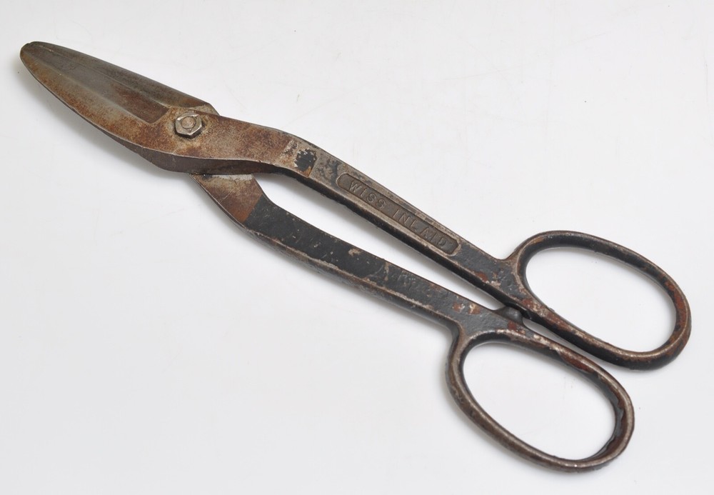 Vintage Wiss -18 TIN SNIPS Industrial Tools-