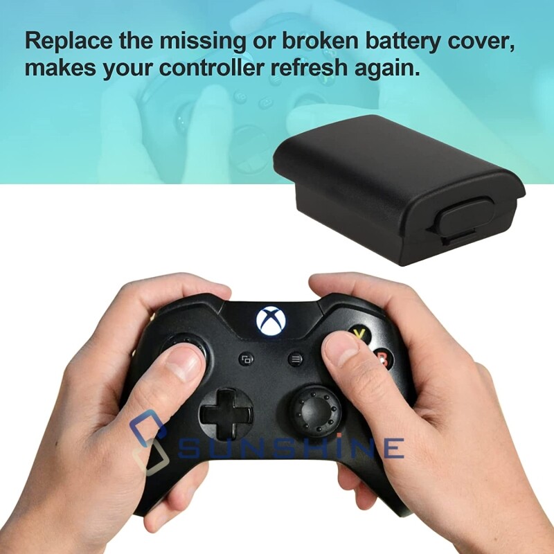 10 Battery Pack Cover Holder Back Shell Case Replacement for Xbox 360 Controller