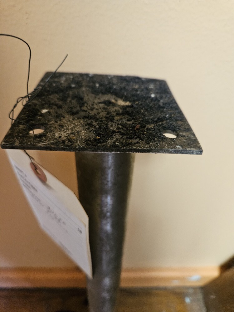 Stainless Steel Table Leg Adjustable From 26 3/4" to 28"
