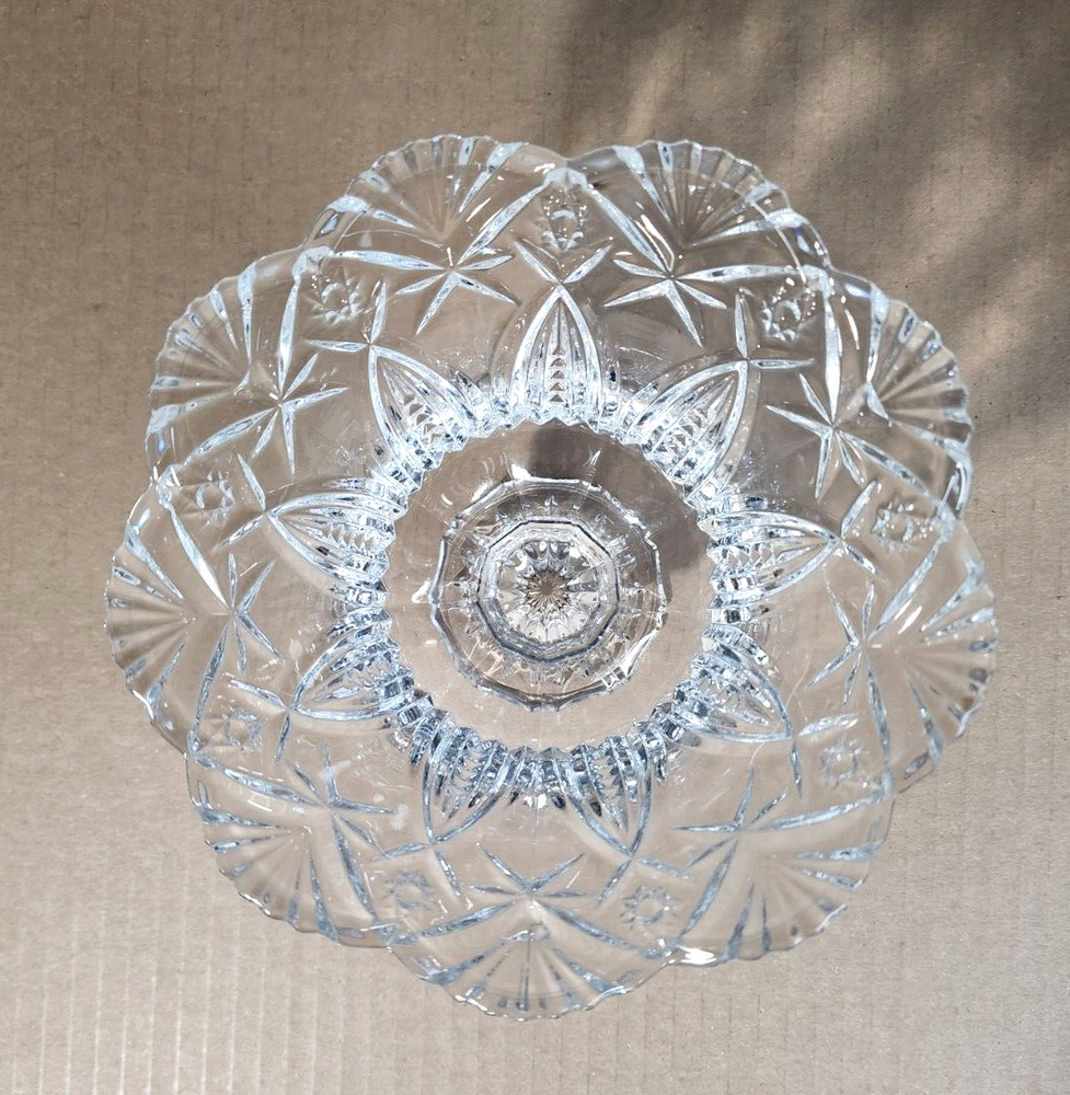 Cristal D’Arques "Vincennes" Footed Candy Dish 8"