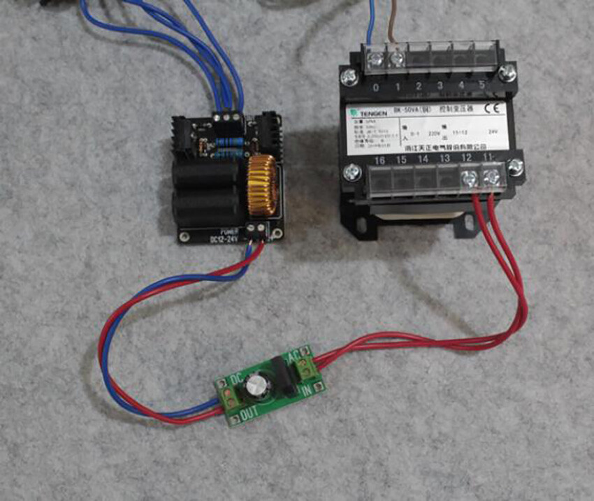 Finished 10-level high voltage Marx generator module + zvs + power supply