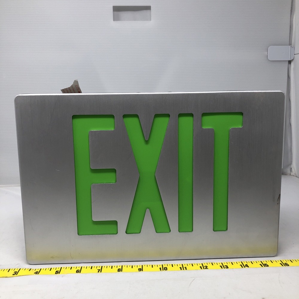 Metal Exit Sign