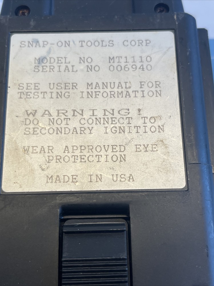 Snap-on MT1110 & MT1120 Modules