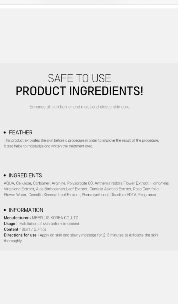 Dr. Drawing Brightenibg Peeling Gel 80ml