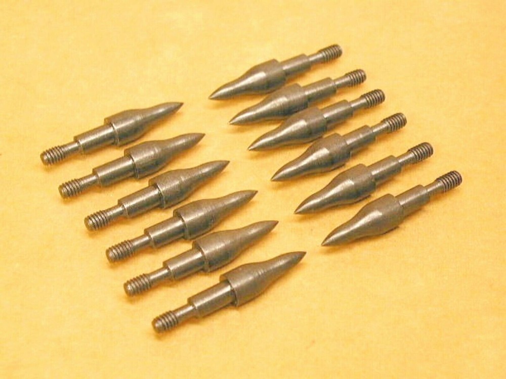 12 New Saunders Combo Points 100 gr. 5/16" - 3D or Target - 2013, 2016, 2117 etc