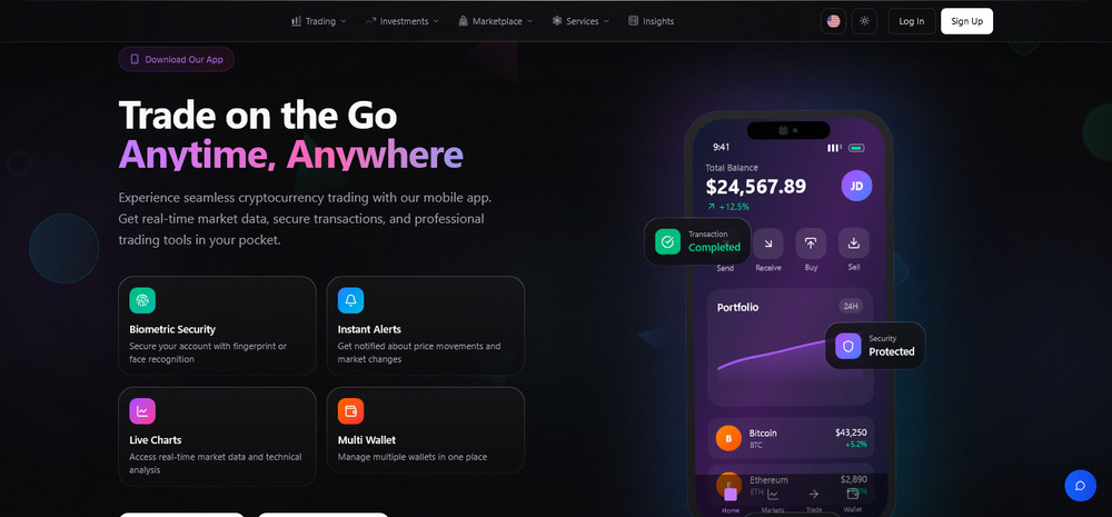 Cryptora - Crypto Trading & Exchange Platform | Spot, Copy, P2P, Binary, Wallets