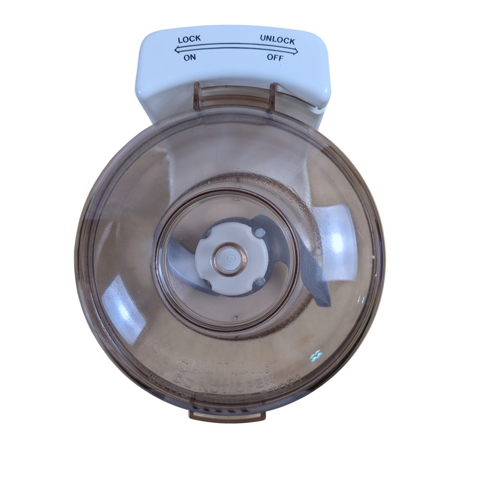 Sunbeam Oskar Food Processor Chopper White Vintage Model with Attachments