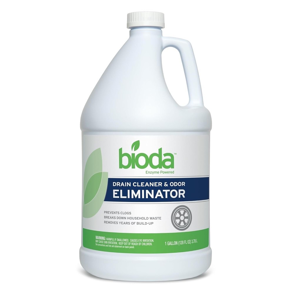 Multipurpose Enzyme-Based Drain Cleaner Keeps Pipes Flowing - Ocean Breeze Scent