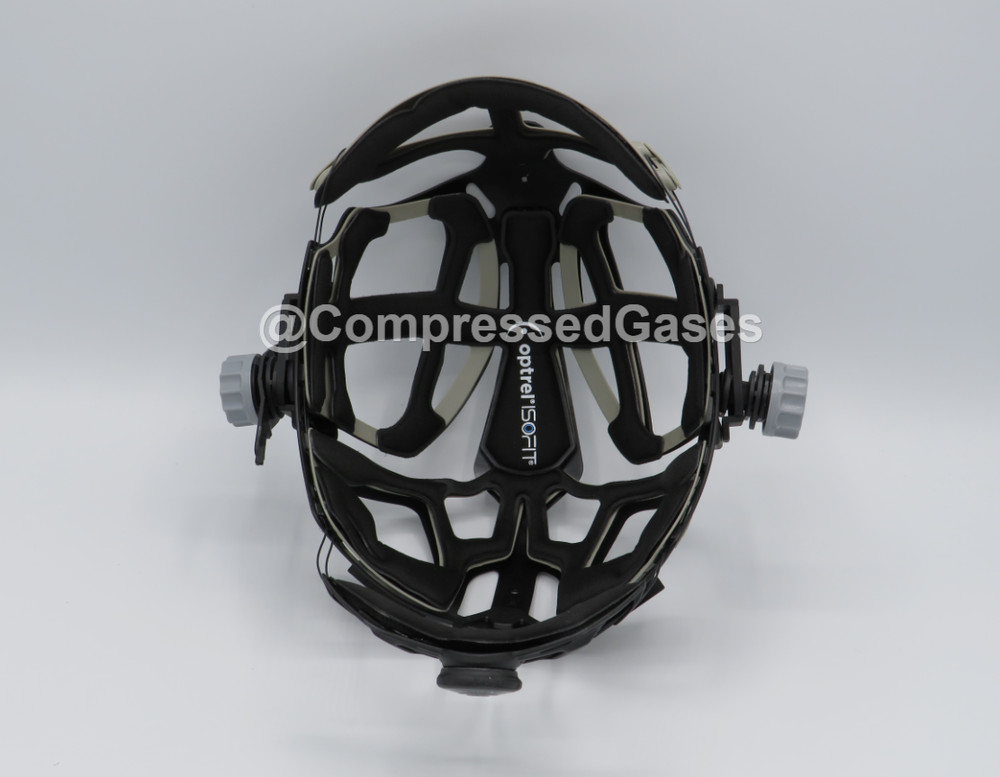 Optrel 5003.292 ISOFIT Replacement Headgear, Black/Grey Knobs