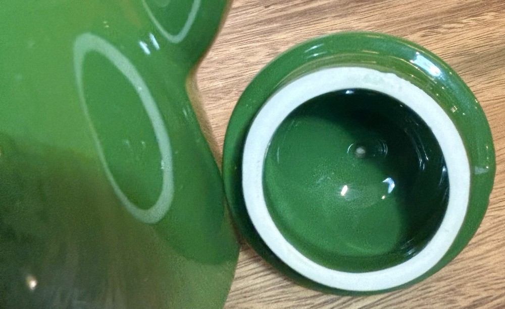 VTG Chefsware Forest Green Tea Pot