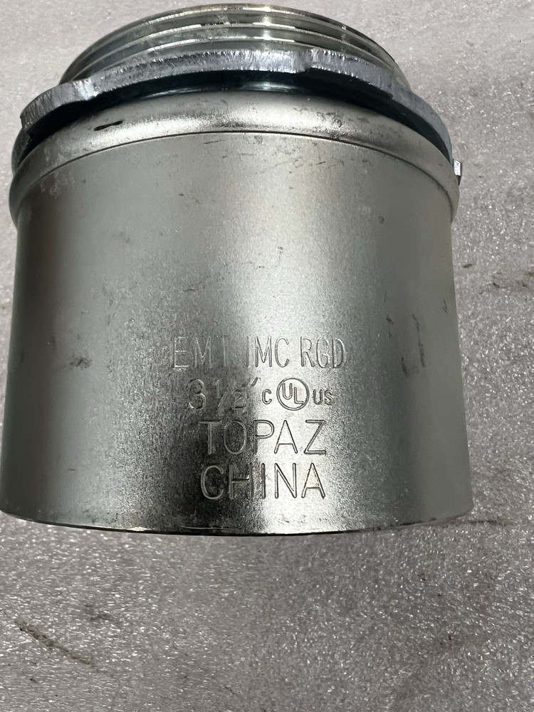 Topaz 3-1/2" EMT IMC RGD Coupling Fitting