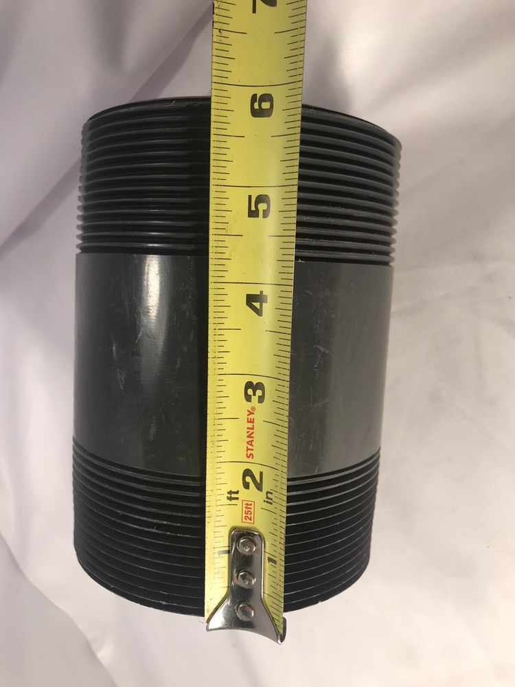 4" x 6" PVC Schedule 80 Threaded Nipple