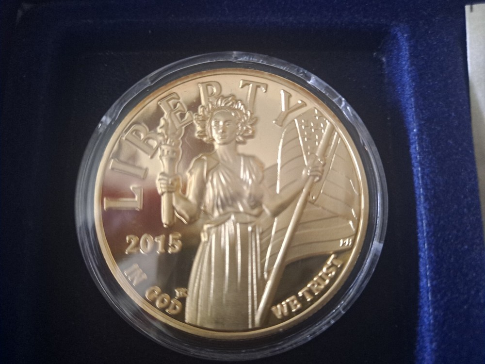 2 Collector Coins W/COA Plated