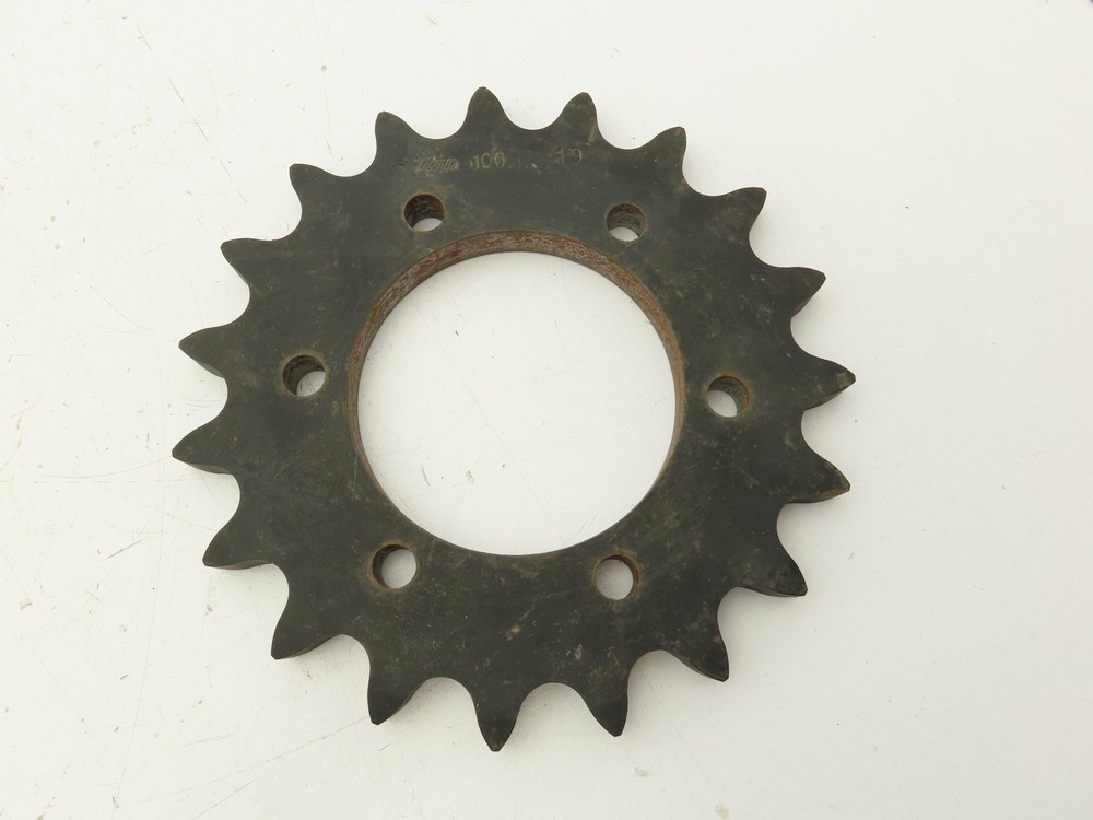Martin 10019 Sprocket # 100 Roller Chain 4" Bore 5"Cross Bolt Pattern