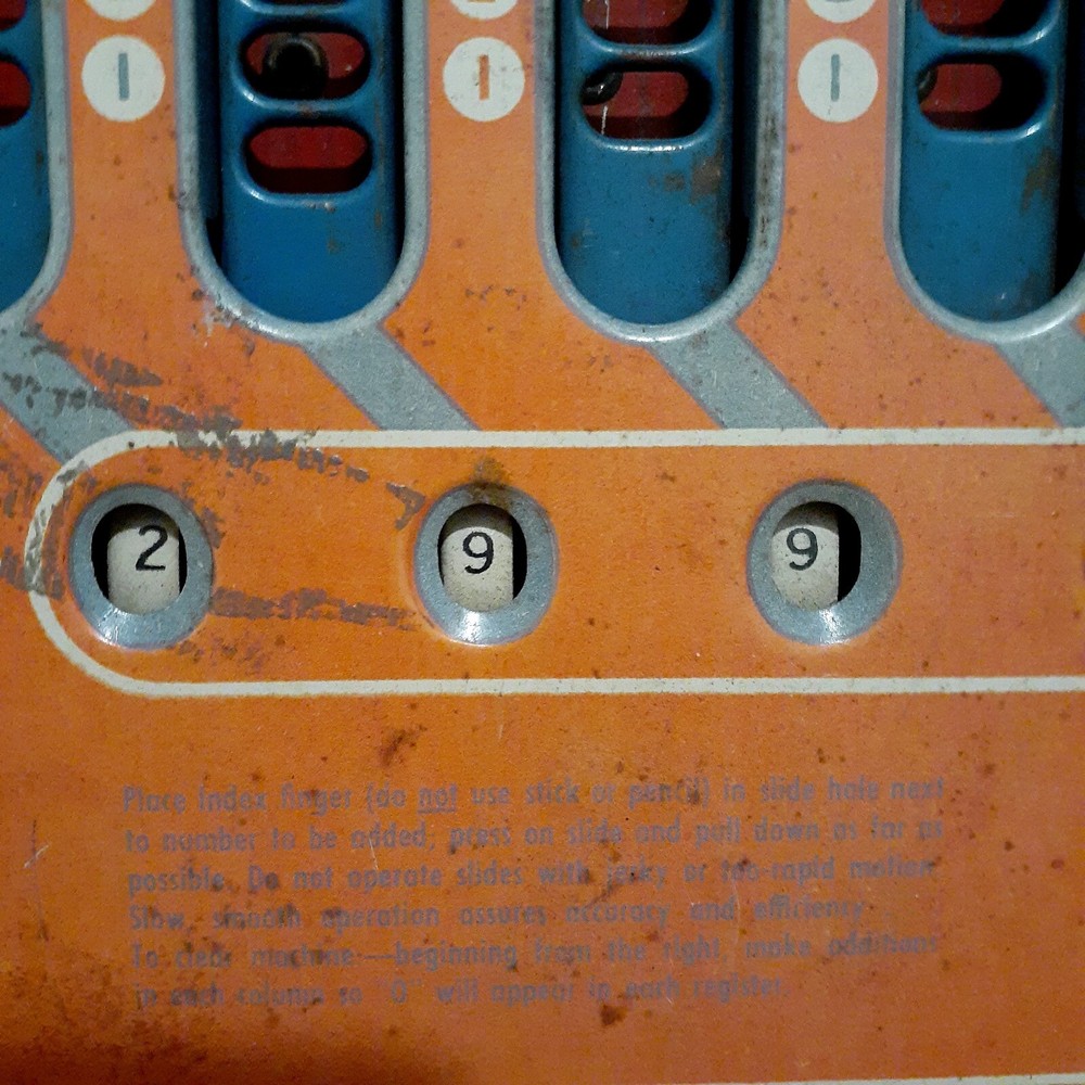 Wolverine Adding Machine Pittsburgh Pa Antique