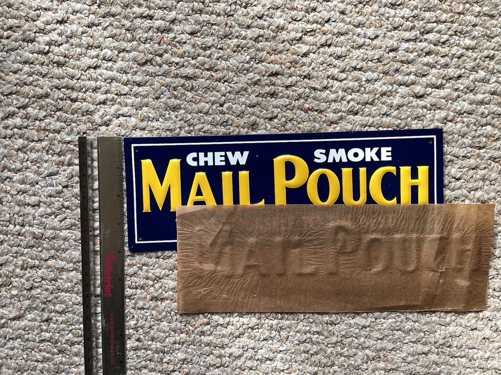 Mail Pouch Tobacco Metal Sign