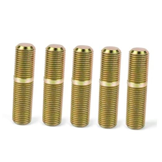 03372 Screw in Trailer Wheel Studs - 5 Pack, Each Stud Measures 1/2"-20 x 2