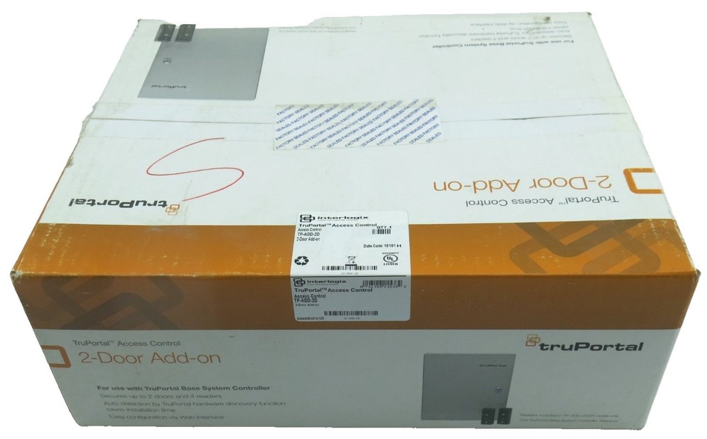 Interlogix TruPortal TP-ADD-2D-BRD Access Control 2-Door Interface Module Sealed