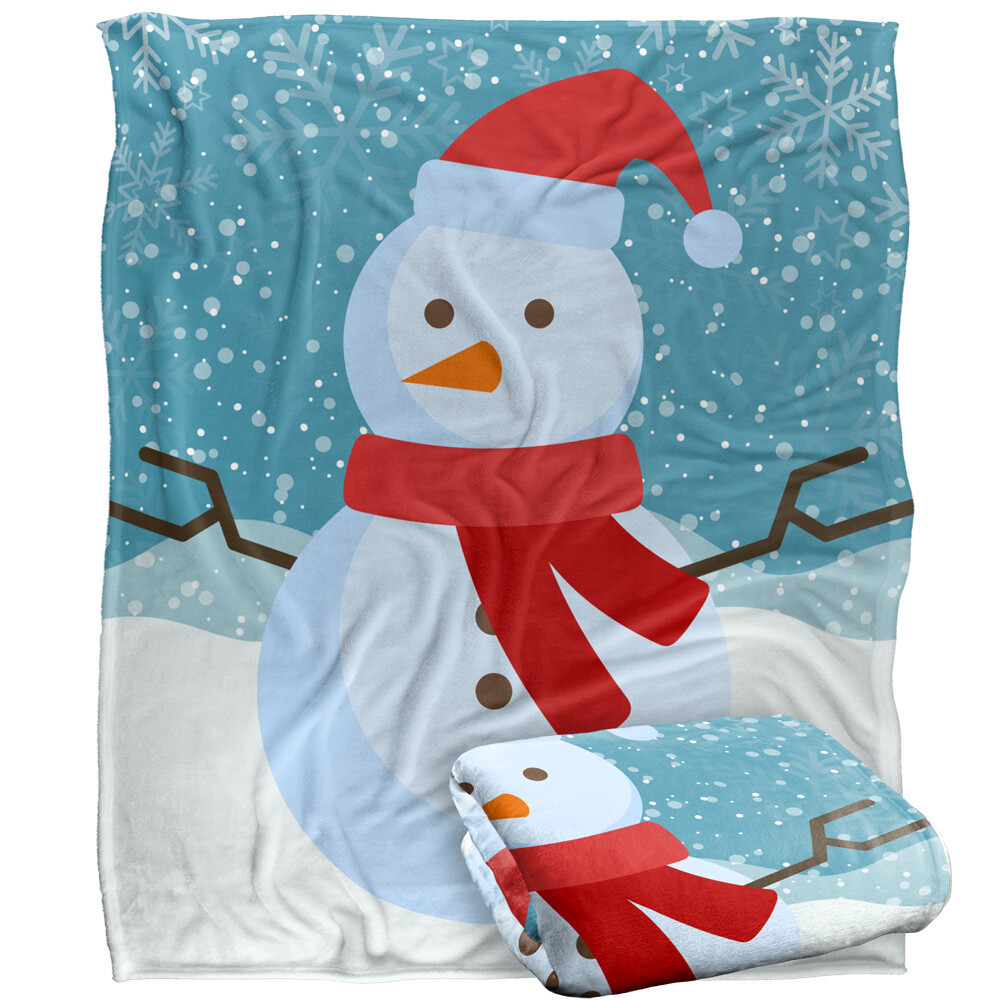 Snowman Silky Touch Super Soft Throw Blanket