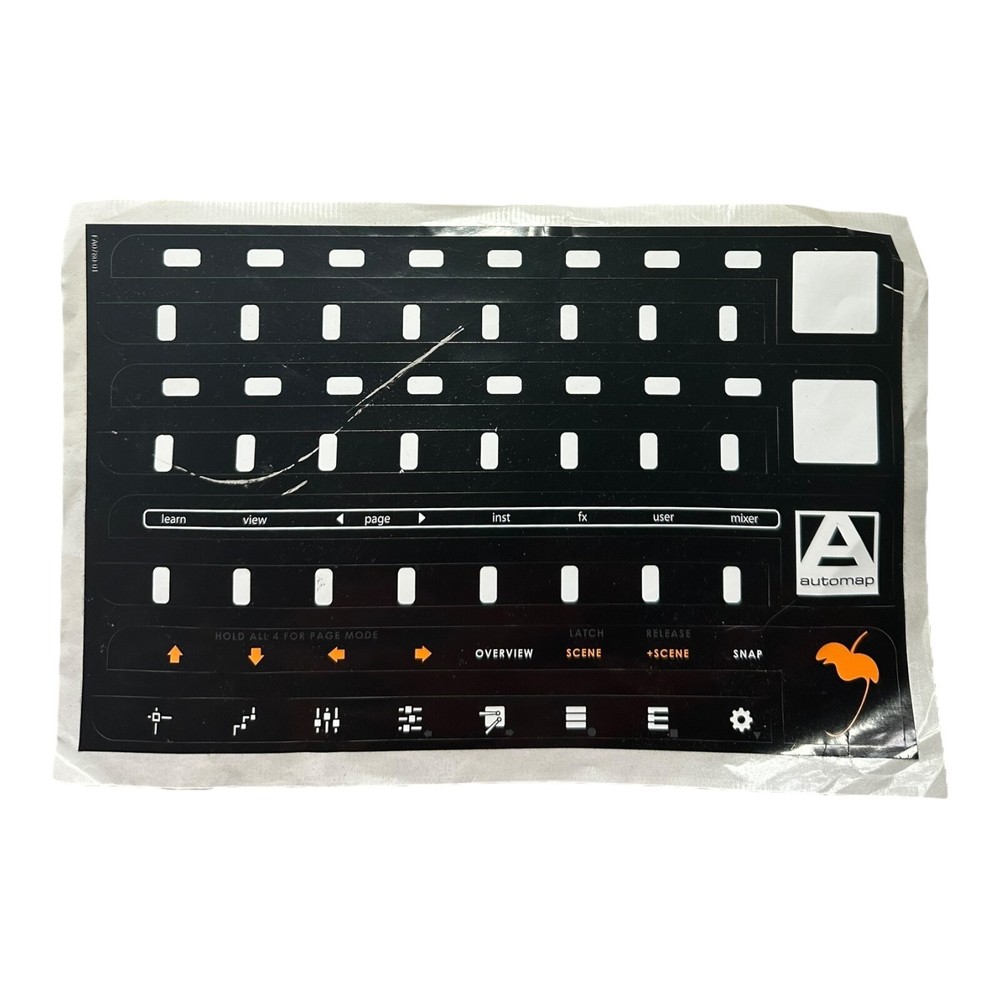 Novation Launchpad USB Midi Controller for Ableton Automap Stickers