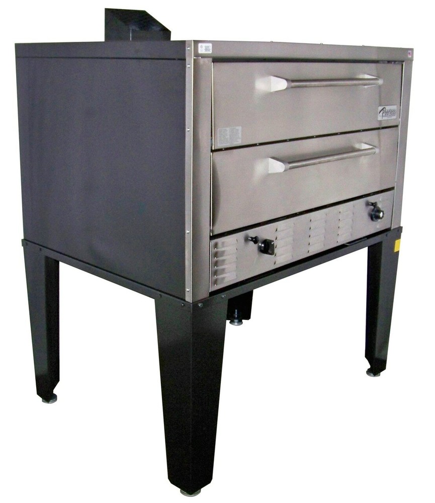 Peerless CW61P - 2 Deck Floor Model Gas Pizza Oven