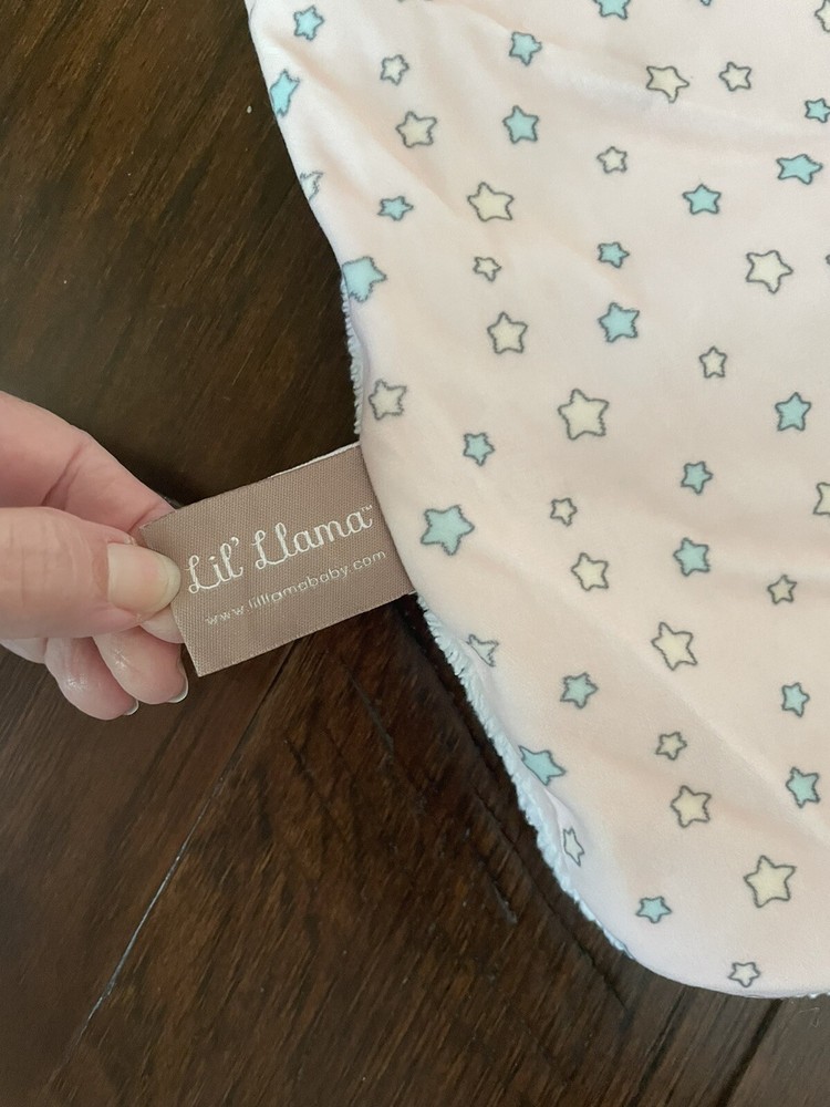 lil llama hooded bath blanket