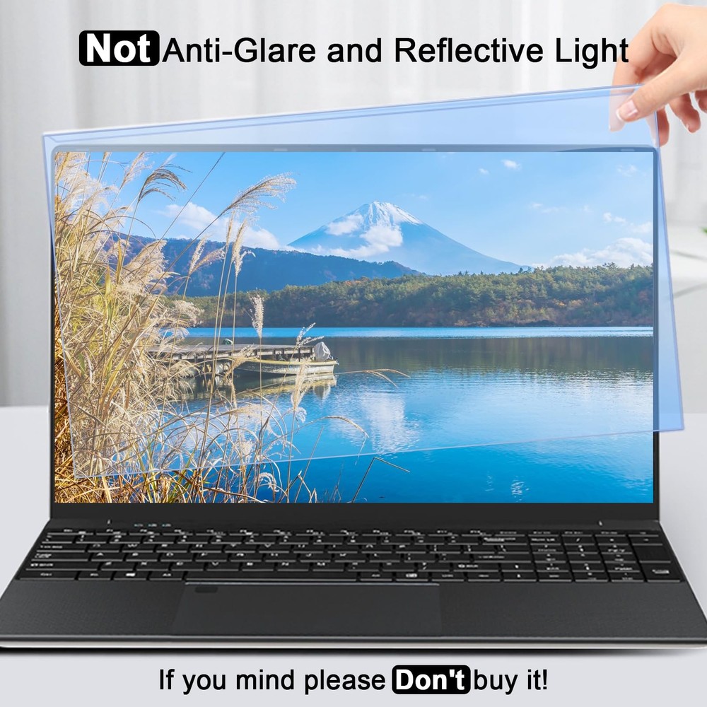 Blue Light Screen Protector Panel AntiScratch 169 Fits 15.6 Inch Laptop