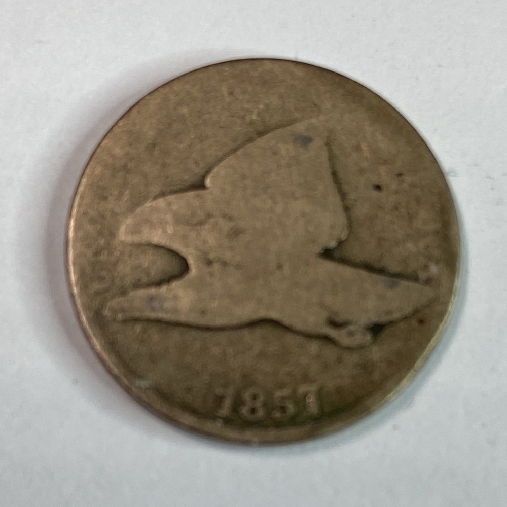 1857 Flying Eagle Cent, Nice Coin!