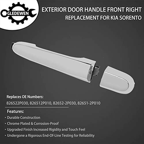 Sorento Door Handle, Exterior Door Handle Passenger Side | Front Right