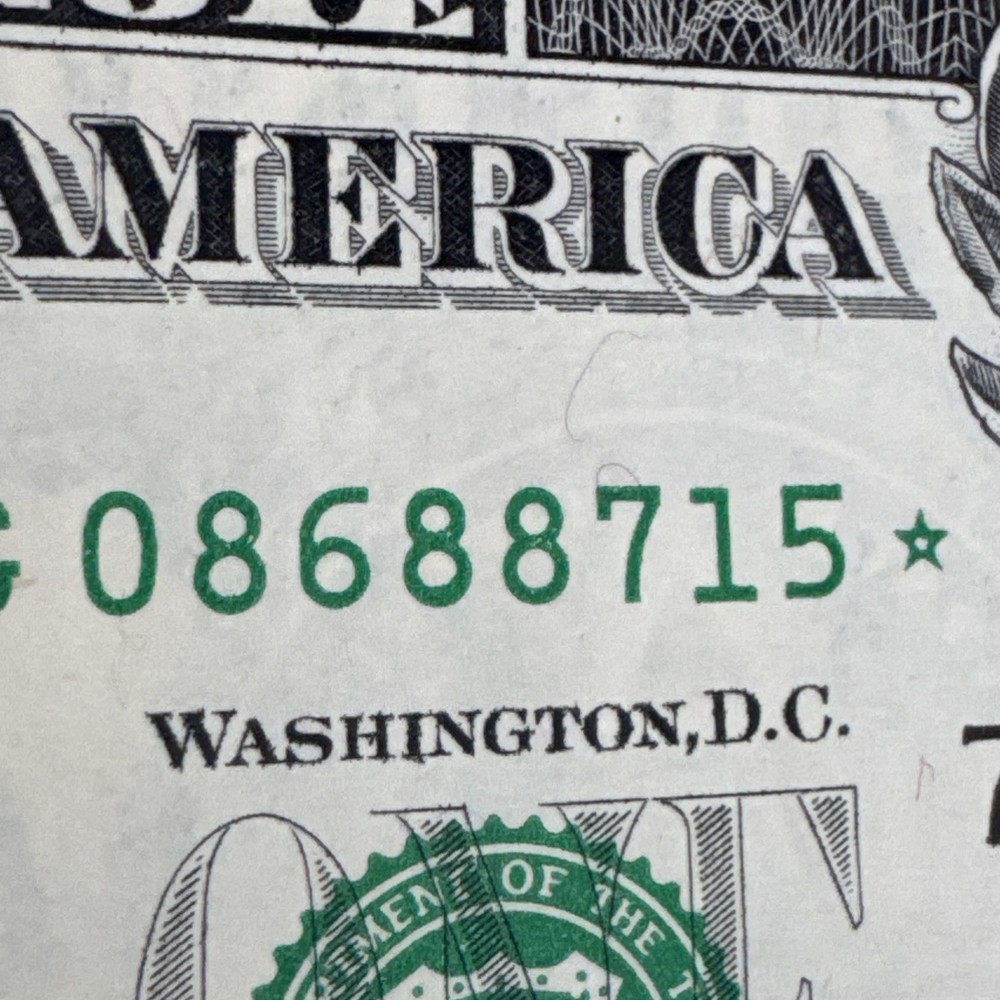 Lucky 88 3 Sequential Star Notes With Print Errors Over Inked 8s Unc 2013 J