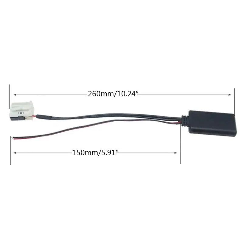 Car Bluetooth 5.0 Module Adapter MP3 for RCD510 RCD310 RNS315 RNS310 MFD2 12-Pin
