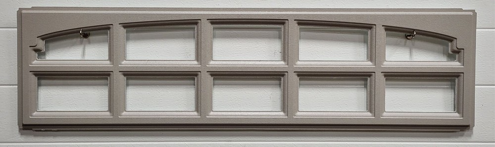 CHARLESTON 608 SANDTONE Replacement Window Inserts/LONG Panel IDEAL Garage Door