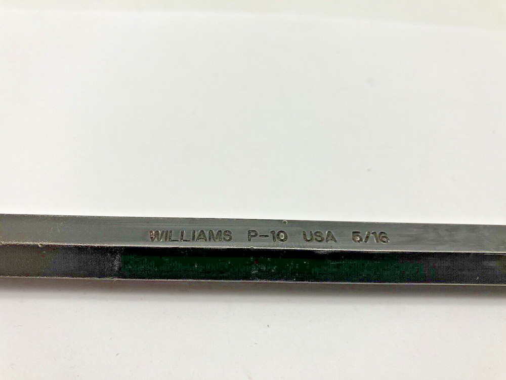 Williams Tools P-10 Pin Punch 5/16" 6" Long USA Made