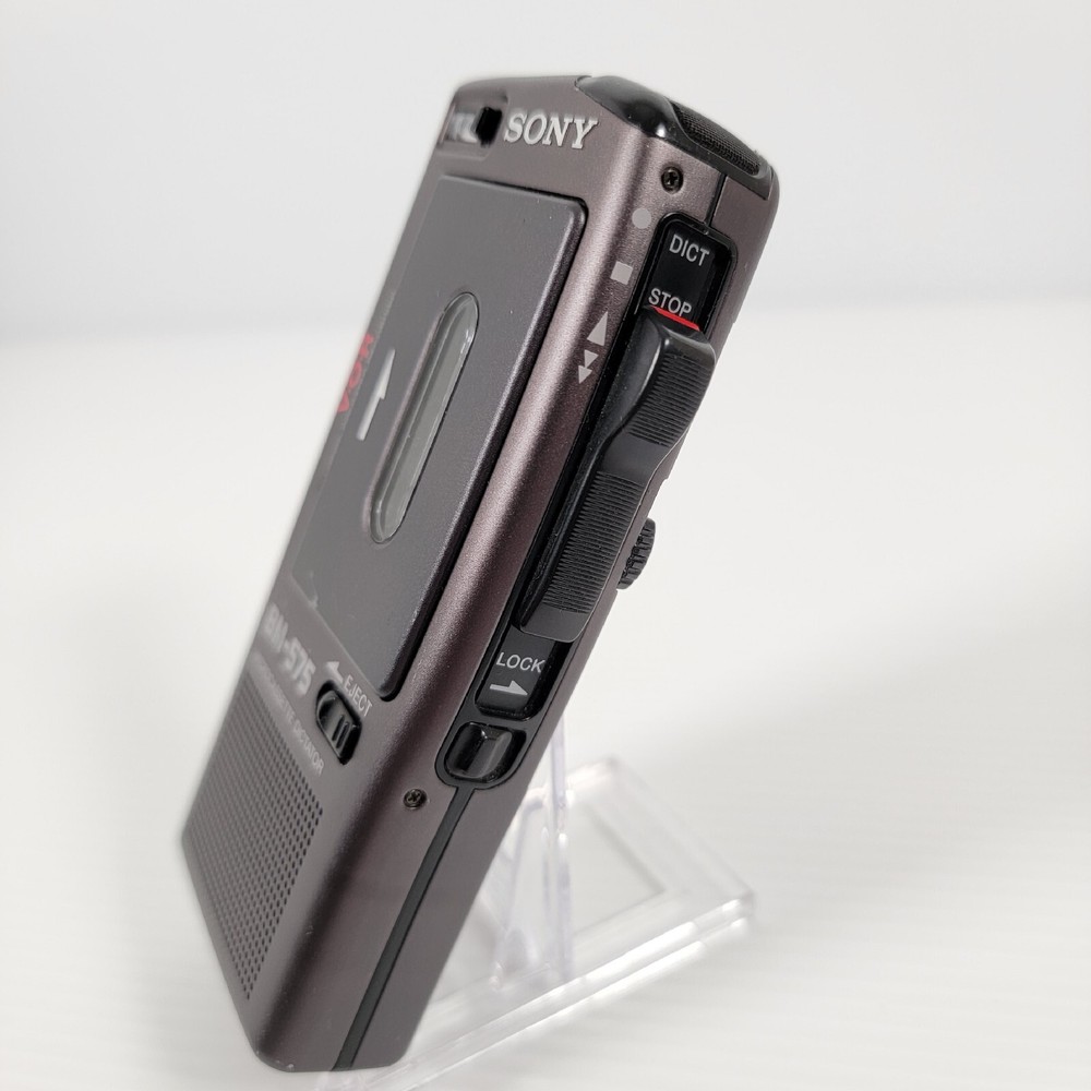 Sony BM-575 Handheld Microcassette Voice Recorder Dictating Machine VOR