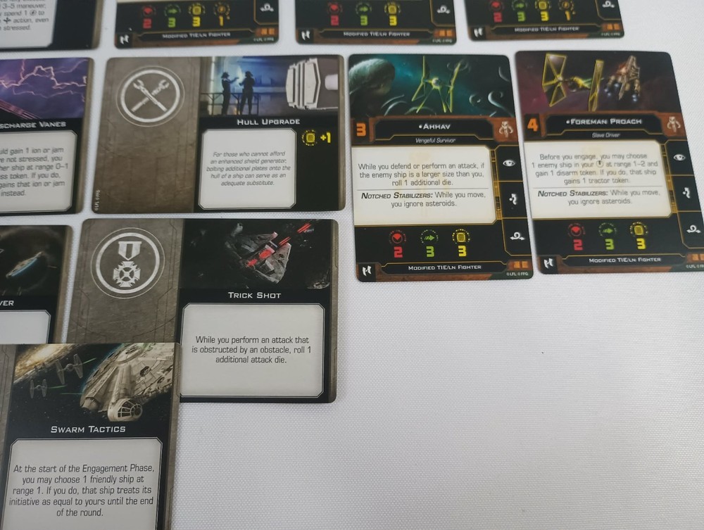 Star Wars X-Wing Miniatures Mining Guild TIE Fighter Complete Expansion