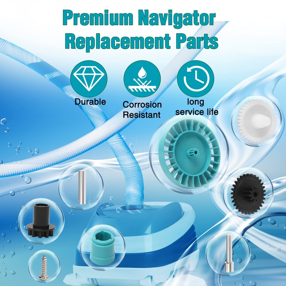 ArcViar Navigator Medium Turbine Spindle Gear Kit, Blue, Black, White