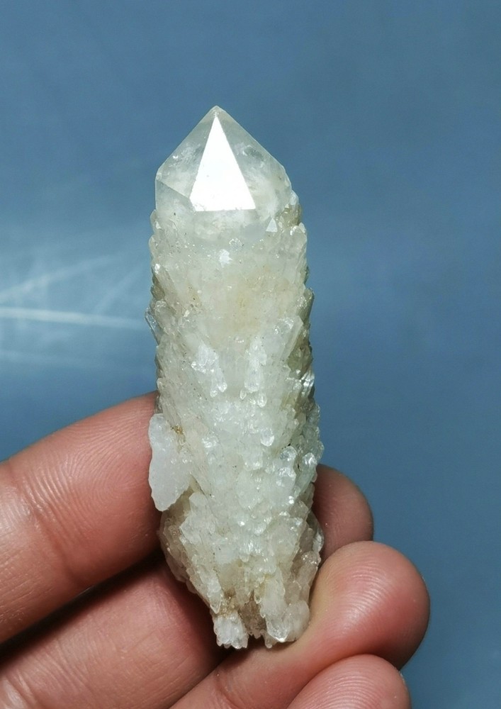 Rare Himalayan Quartz Crystal Cluster Specimen