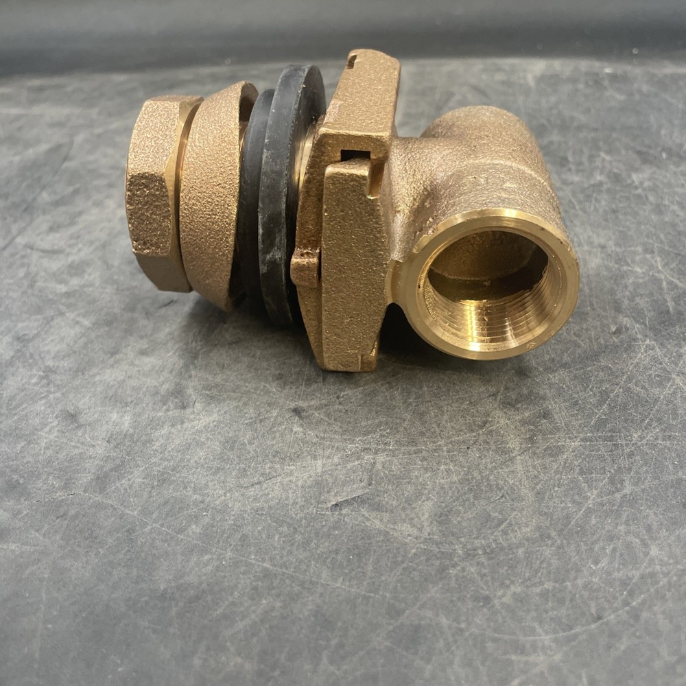 Water Source PA100NL Pitless Adapter, Brass, 1 in. (NEW)