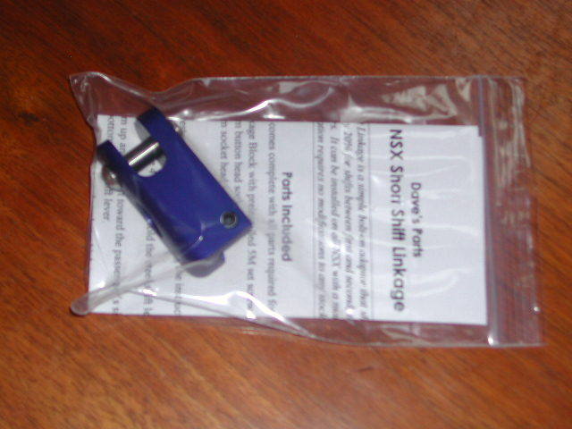 Cedar Ridge Fabrication Short Shift Kit NSX Honda Acura