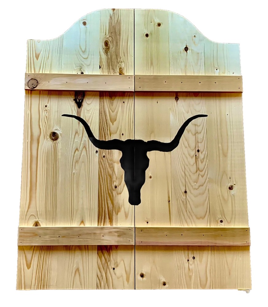 Swinging Doors Longhorn Saloon Cafe Doors western rustic barn pub Custom Made