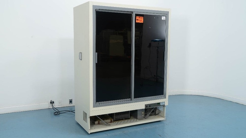 Revco Double Door Laboratory Refrigerator, Sliding Doors, Low 4
