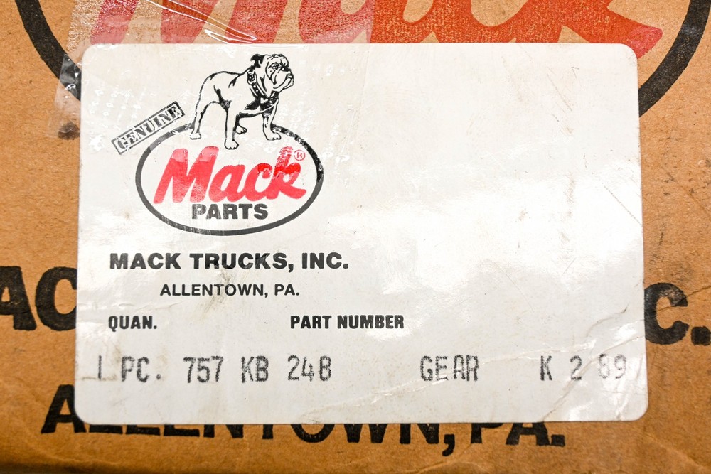Mack 757KB24B Gear NOS