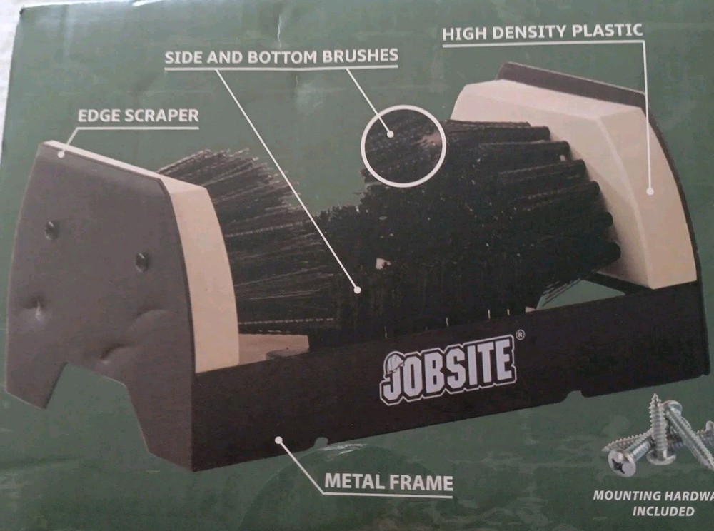 Jobsite Boot Scrubber
