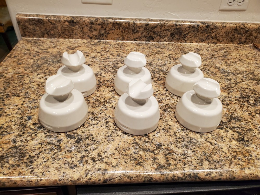 Speaker cable isolators/elevators - ceramic