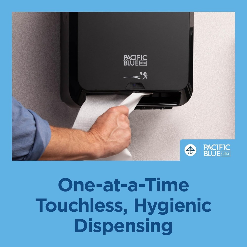 8" Touchless High-Capacity Automatic Paper Towel Dispenser - Wall Mounted